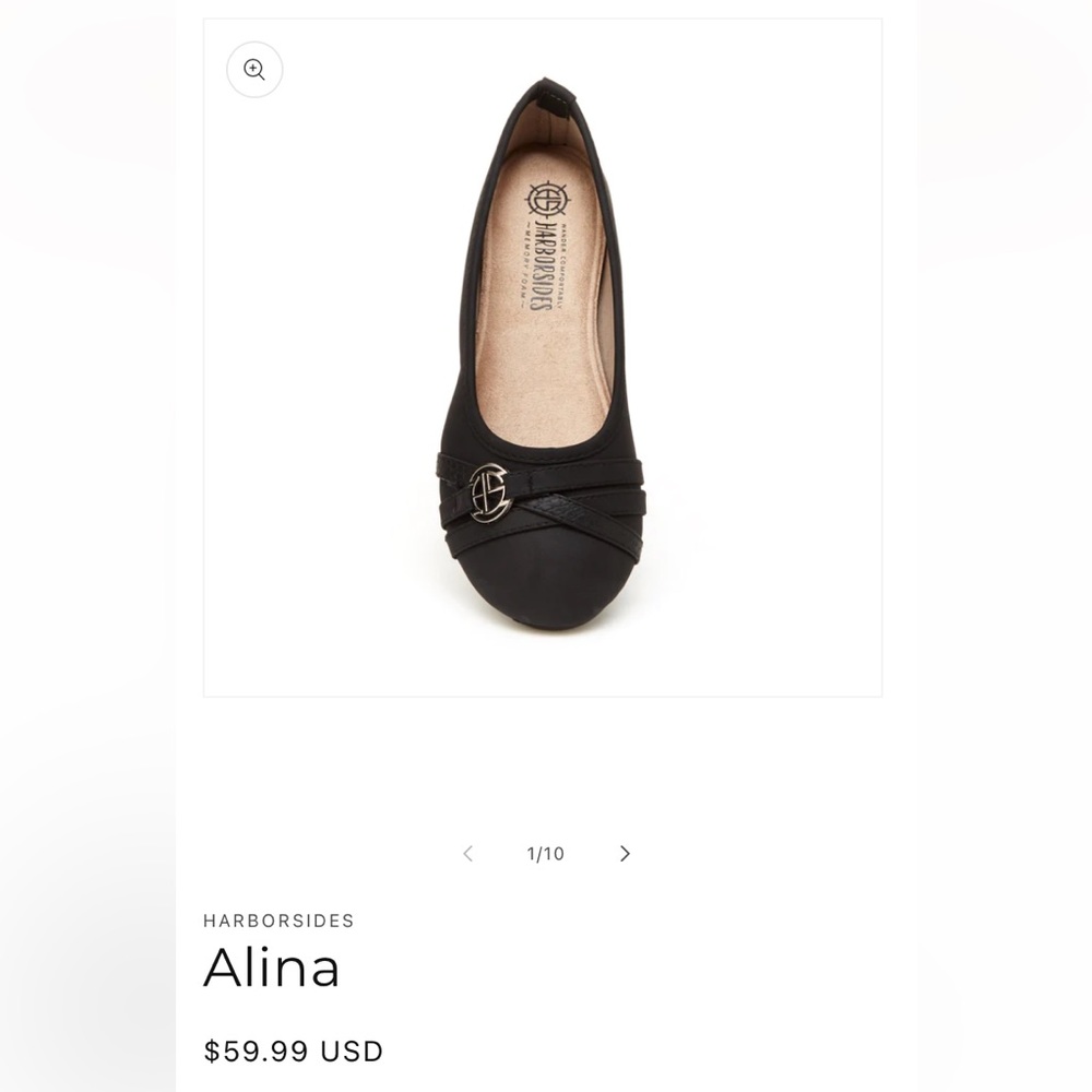 Harborsides Black Flats